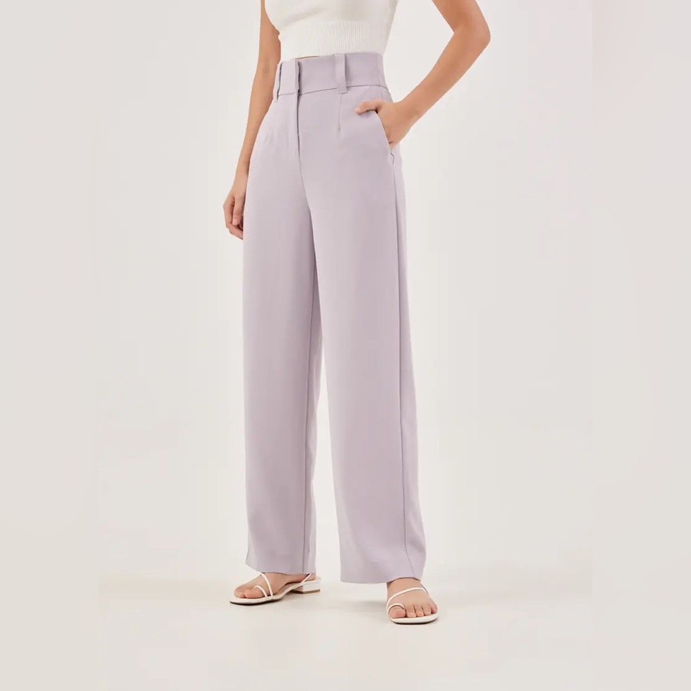 BRAND NWT 💕 Love, Bonito “MORIE” High Waist Straight Leg Pants SZ 12/XL